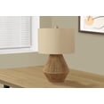 thumbnail image 1 of Monarch Specialties Lighting, 22"h, Table Lamp, Brown Rope, Beige Shade, Transitional, 1 of 6