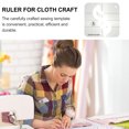 thumbnail image 3 of Quentinu 1pc Multi-functional Sewing Patchwork Tool Hollow Design Sewing Template, 3 of 7