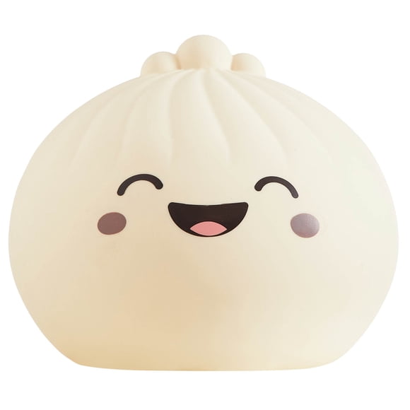 Urban Shop Dumpling Jumbo Squishy Mood Light, 6.9" H