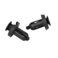 thumbnail image 2 of Unique Bargains 50 Pcs 10mm en Plastique Type de Retenue Rivet Fixation Pare-Chocs Pinces, 2 of 4