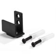 thumbnail image 2 of Sliding Barn Door Floor Guide Matte Black Wall Mount Prevents Swinging Easy for 1-3/8 Inch Doors, 2 of 8