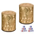 thumbnail image 3 of Golden PU Leather Dice Game Cup with AntiSkid Design for Party and Home Use Size 2.5x4.5 Inch, 3 of 8
