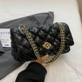 thumbnail image 1 of LNGOOR Ladies‘ Shoulder Bag Diamond Pattern Embroidery Flap Soft Pillow Bag Large Capacity Top Handle Fashion Handbag, 1 of 7