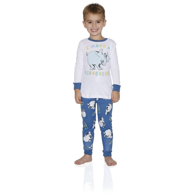 Dr. Seuss Pyjama Garçon Pantalon en Coton et Haut de Pyjama Amusant