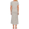 thumbnail image 4 of Birdeem Robe de Nuit d'Été Confortable à Col Rond pour Femme, Ample, à Manches Courtes, Vêtements de Maison, 4 of 6