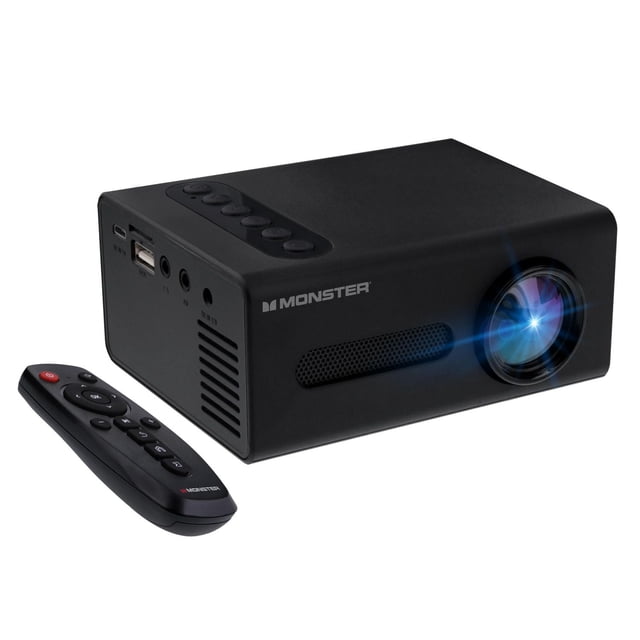 Monster Image Mini Small Format LCD Projector MHV1-1050-CAN