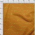 thumbnail image 3 of oneOone Velvet Orange Fabric Abstract Dress Material Fabric Print Fabric By The Yard 58 Inch Wide, 3 of 4