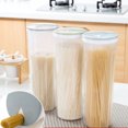 thumbnail image 2 of Food storage box Storage box with lid Grain storage box Spaghetti container Plastic noodles container, 2 of 9