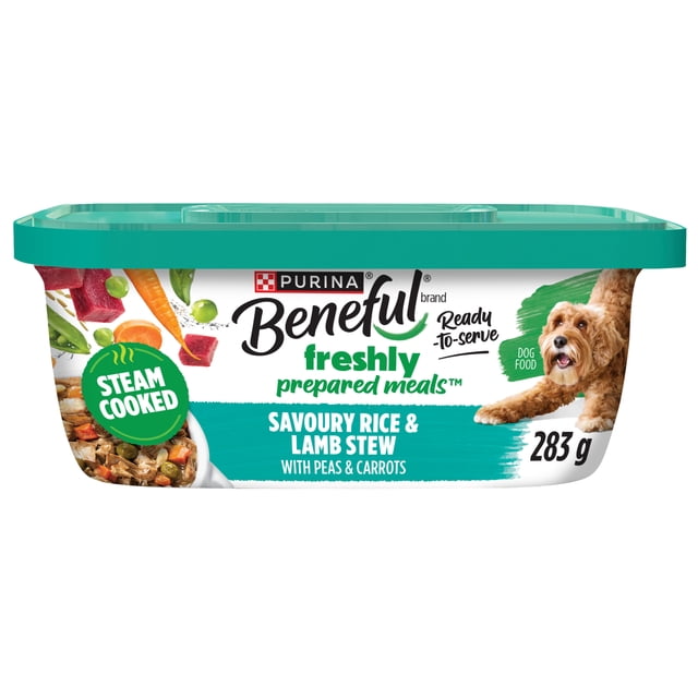 Beneful Prepared Meals Savoury Rice & Lamb Stew, Wet Dog Food 283 g