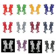 thumbnail image 2 of Patch Motif Floral Venise Dentelle Appliquée Brodée pour Mariée (2 Pcs) (Blanc), 2 of 2