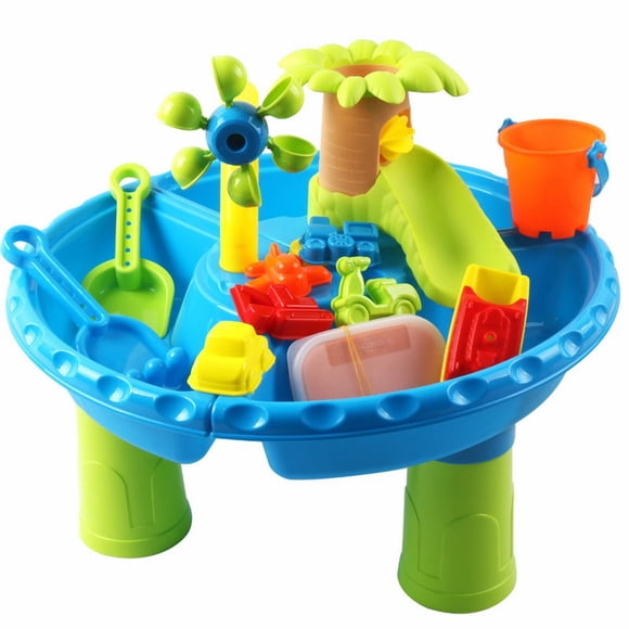 asddcavvf Kids Sand and Water Tables Toys for Toddlers 1 3 Rain Showers Pond Water Table for Toddler