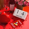 thumbnail image 4 of Valentine's Day Greeting Cards Set of 6, Blank Note Cards for Romantic Thank You Notes, Small Foldable Friendship Cards with Envelopes, 4 of 6