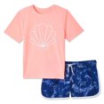 thumbnail image 1 of George Gils' Rashguard and Short 2-Piece Set, 1 of 2