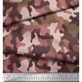 thumbnail image 2 of Soimoi Poly Georgette Fabric Two Tone Camouflage Fabric Prints By Yard 52 Inch Wide, 2 of 3