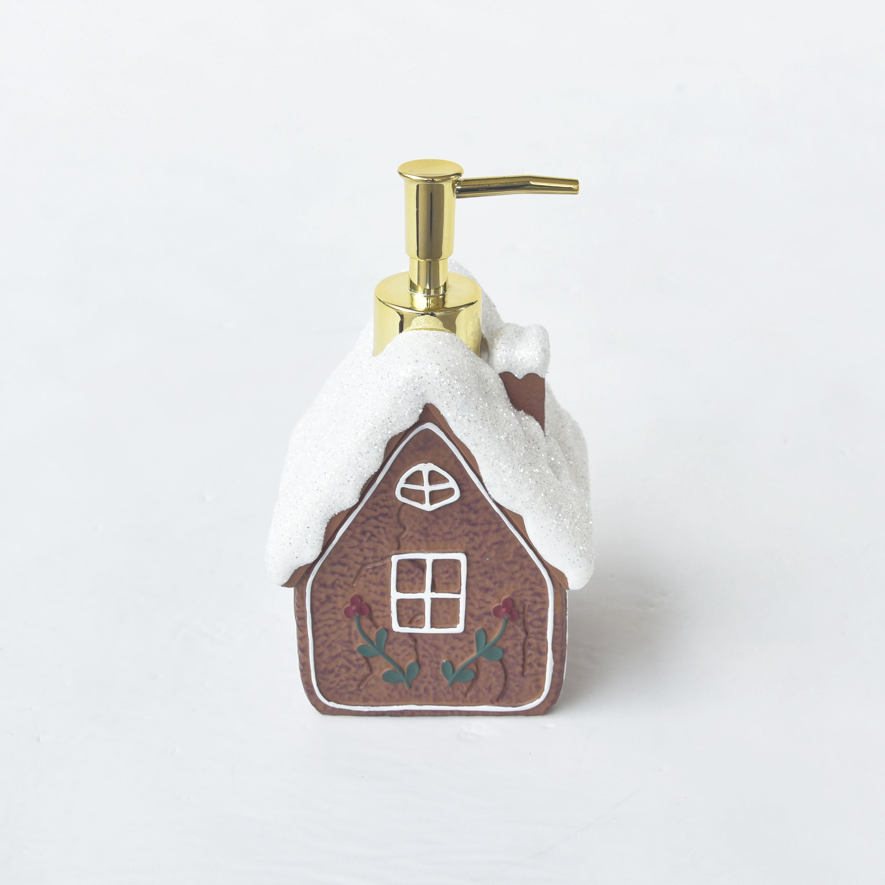 Holiday Time Gingerbread House Lotion Pump