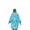 thumbnail image 3 of Fortune Matching Family Wearable Blanket Oversized Hoodies Pullover Christmas Pajama, 3 of 5