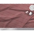 thumbnail image 3 of Soimoi Polyester Crepe Fabric Floral Block Print Fabric by Yard 52 Inch Wide, 3 of 3
