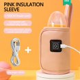 thumbnail image 4 of Portable USB Bottle Warmer for Travel - Adjustable Temperature Control, Fast Heating Sleeve for Baby Milk, Formula, and Beverages, 4 of 8