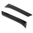 thumbnail image 1 of Rear Window Side Spoiler, Exterior Rear Window Wing Trim Peel And Paste Anti Fading  For Car Modification Glossy Black, 1 of 8
