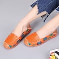 thumbnail image 4 of Fashion Women Ankle Strap Summer Printing Slip-on Sneaker Flats Shose, 4 of 9
