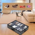 thumbnail image 4 of Home Textile Storage Bedroom Underbed Shoe Organizer with Lid Foldable Storage Boxes for Efficient Closet Organization and Visible Design, 4 of 4