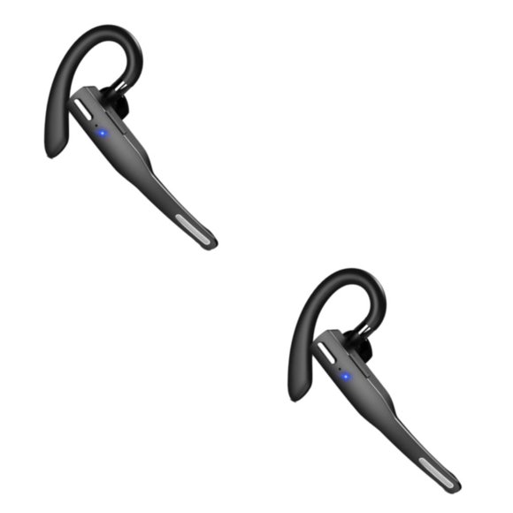 stanreset Wireless Bluetooth V0 Headset for Car Driver Premium Handsfree with Mic Style A 2Set