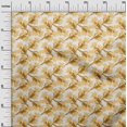 thumbnail image 3 of oneOone Cotton Poplin Light Yellow Fabric Floral Craft Projects Decor Fabric Printed By The Yard 42 Inch Wide, 3 of 4