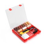 Amdohai Laminate Repairing Kit Wax System Floor Worktop Sturdy Casing Chips Scratches Mending Tool Set