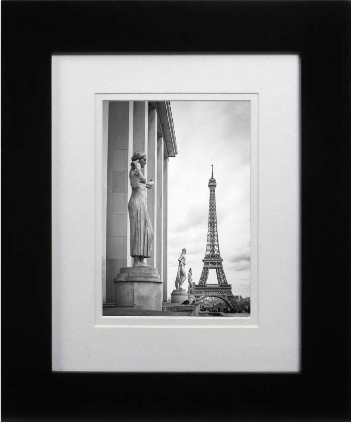 Unbranded Cadre photo Museum 6x8po , finition noir, décoratif pour table et mur