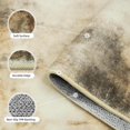 thumbnail image 4 of KIRFEIHT Modern Abstract Area Rug 5x7 Living Room Carpet Machine Washable Rug Non Slip Bedroom Carpet Stain Resistance Mat for Dining Room Brown, 4 of 6