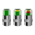 thumbnail image 2 of UsRHHA 4PC Tire Pressure Monitor, Three Color Indicator Caps for Car Auto Truck, Stainless Steel Sensors, 2 of 7