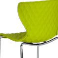 thumbnail image 3 of 4 Pk. Lowell Contemporary Design Citrus Green Plastic Stack Chair, 3 of 9