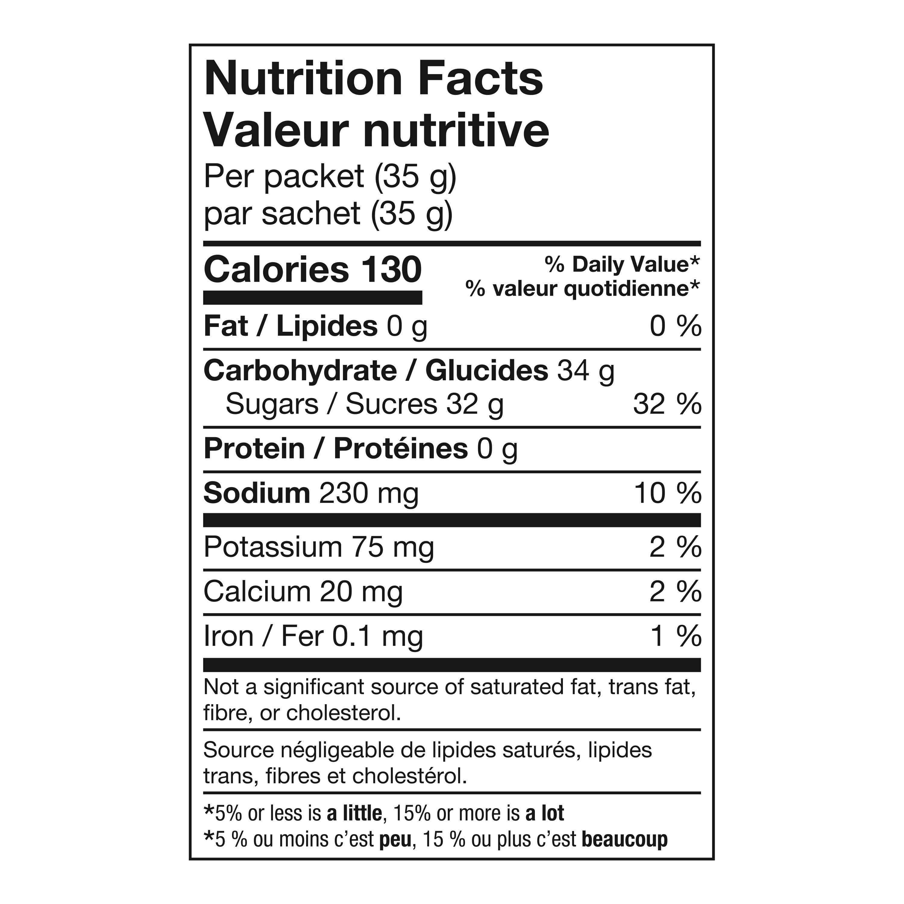 Gatorade Poudre Boisson Sportive Orange 10 x 35 g, Sachets