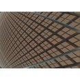 thumbnail image 1 of Ahgly Tapis Rectangulaire Lavable en Machine Intérieur Transitionnel Marron, 3 Pieds x 5 Pieds, 1 of 7