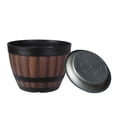 thumbnail image 2 of Pot de Fleurs en Baril de Whisky en Résine, Style Vintage, pour Intérieur et Extérieur, Jardin, Cour, Patio, 2 of 2