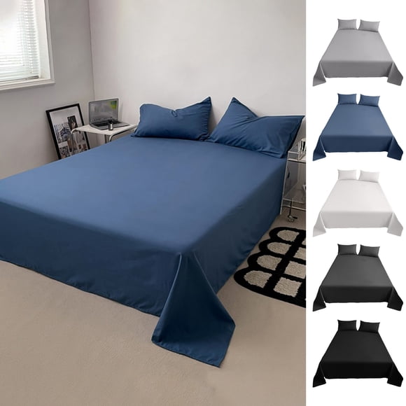 Home Textile Boutique Clearance Blowout Sale! YHJFZM Bed Sheets High-end Hotel Sheets Luxurious Soft Quality Bedding Sheets Wrinkle- Fouling-