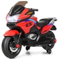 thumbnail image 4 of Gymax Moto Électrique 12 V pour Enfants avec Roues Stabilisatrices Rouge, 4 of 9