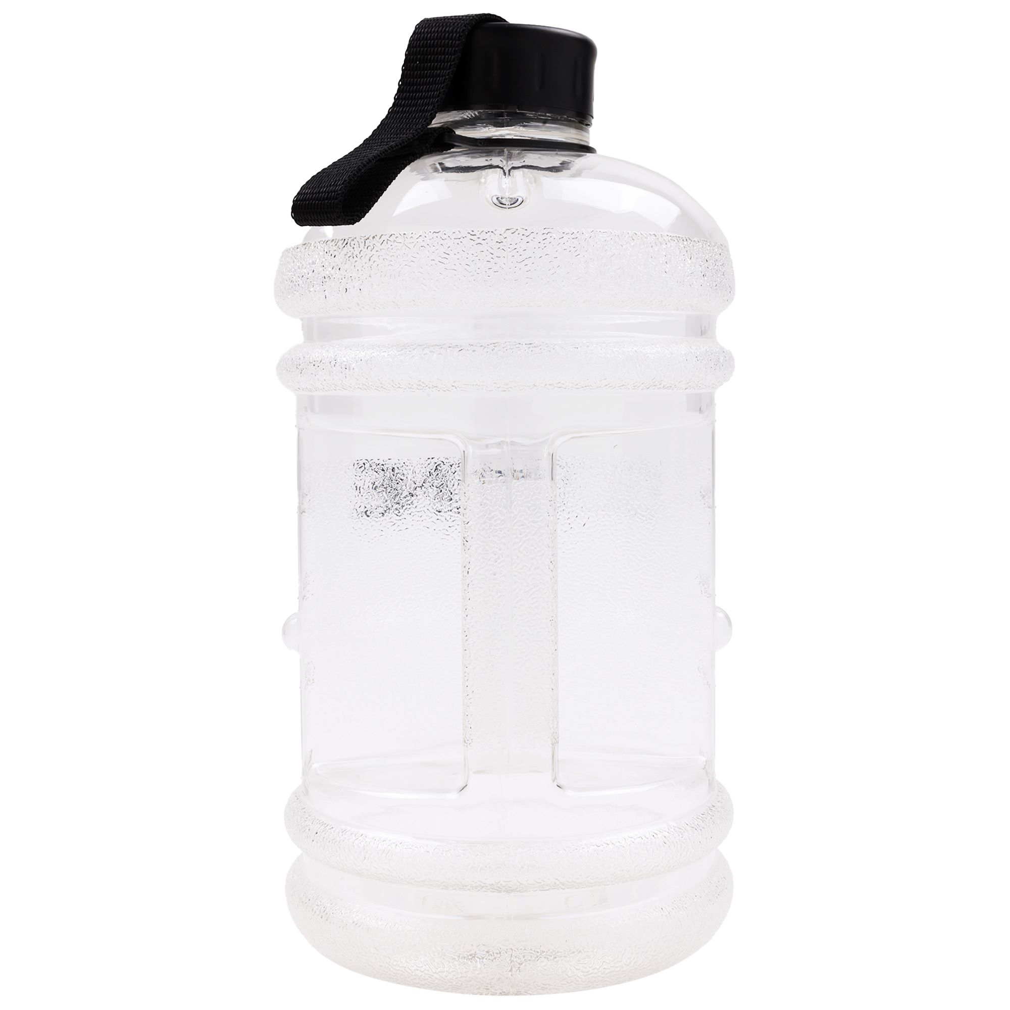 GoZone Pichet à Bouteille d'eau, Pichet à eau de Sport d'un Demi-gallon avec Poignée de Transport, Transparent, 64 oz