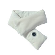 Neck Heating Pad Neck Heating Pad-Three Temp Setings-Usb Powered By Power Bank,Heated Scarf for Women/Men(without Power Bank) White Neck Heating Pad Neck Heating Pad