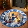 thumbnail image 4 of Todaioua Christmas Holiday 3D Carpet Mat Non-Slip Absorbent Floor Mat Washable Durable Indoor Outdoor Entrance Door Mat Kitchen Bathroom Decor Rug 15.8 Inch, 4 of 7