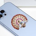 thumbnail image 2 of Cell Phone Ring Holder Metal Finger Grip Finger Kickstand 360° Rotation Universal Finger Ring Phone Grip Compatible With All Smartphone, 2 of 6