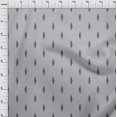 thumbnail image 3 of oneOone Popeline de Coton Tissu Imprimé Ikat Abstrait BTY 42 Pouces de Large, 3 of 4