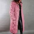 thumbnail image 2 of Women‘s Long Large Classic Cardigans Cable Knit Hood Sweater Oversized Button Duster Coat with Pocket 2024, 2 of 5