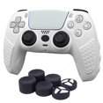 thumbnail image 1 of Silicone Anti-slip Grip Skin Cover Protector Case for PS 5 With Thumb Grip Caps, 1 of 12