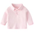 thumbnail image 2 of Automne & Hiver Chandail Col Rond en Coton Uni pour Garçons Filles Super Confortable Vêtements pour Enfants, 2 of 9