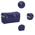 thumbnail image 3 of Men Toiletry Storage Bag Organizer Waterproof Large Capacity Male Cosmetic Case Travel Tote, Navy Blue, 3 of 9