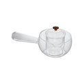 thumbnail image 3 of GROWTH TANK Glass Side Pour Tea Pot 450ml Tea Steeper Transparent Detachable Thickened glass Glass Handle, 3 of 9