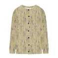thumbnail image 5 of LOVZFMLL Cardigan for Women Ladies' Casual Printed Knitted Cardigan With Button Up Jacket And Top, 5 of 5