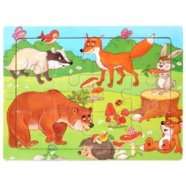 DPTALR Puzzle Toys, Suitable For Children Aged 3-7 Wooden Puzzles Best Gifts For Boys And Girls Preschool Learning Toys