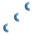 thumbnail image 2 of relayinert Lot de 2 Housses de Patins à Glace Élastiques Protège-Chaussures à Roulettes Unisexe Réutilisables Lavables Portatives Protection de Patinage Fournitures Bleu Clair 3Ensemble, 2 of 6